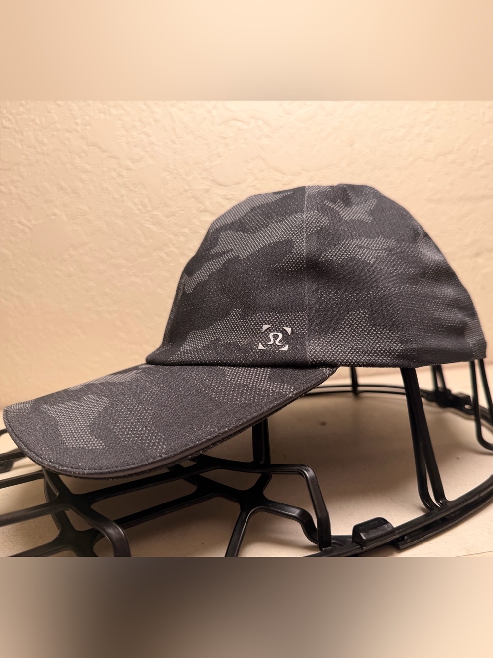 Lululemon Black Camo Running Hat